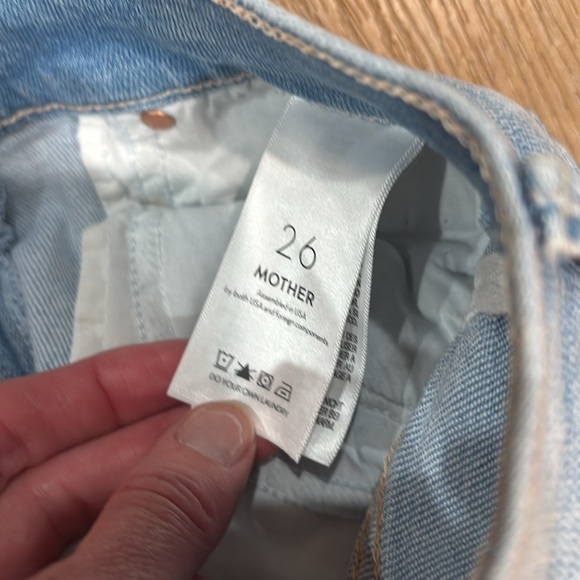 EUC MOTHER The Insider Crop Step Fray Limited Edition Worn Once 26 - Picture 8 of 8